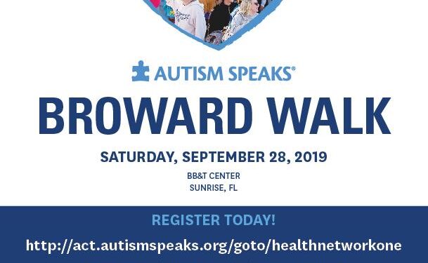 ATA of Florida would like to invite you Autism Speaks Broward walk