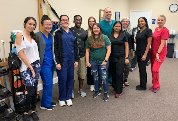 The CardioFlex Therapy team at their clinic in Davie, Fl.