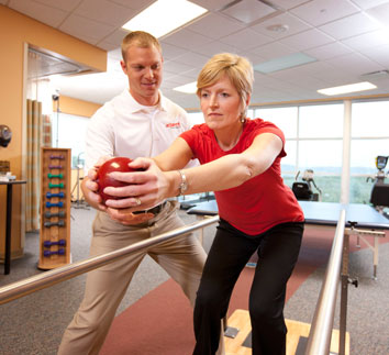 CardioFlex Therapist helps patient recover from stroke injuries